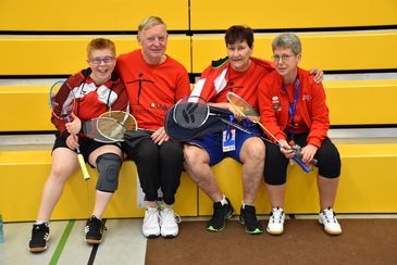 Unser fröhliches Team nach dem Sieg